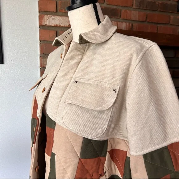 One432 Shacket Shonda Jacket in Carnivale Sz S - Picture 8 of 13